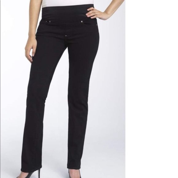 PAIGE Denim - Paige Premium Denim Maternity Jeans - Blue Heights Low Rise Skinny